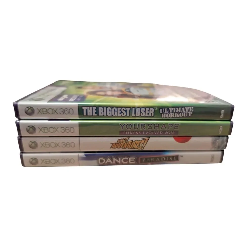XBOX 360 KINECT Sensor BundIe: Includes Kinect  Sensor Unit & 4 Extra New Games
